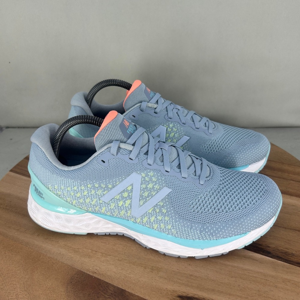 New Balance 880v10 Fresh Foam Running Shoes Light Blue W880G10 Womens Size 10 2E